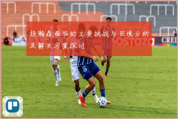 杨瀚森面临的主要挑战与困境分析及解决方案探讨